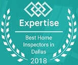 Expertise Top 20 Home Inspectors Award for DFW Area