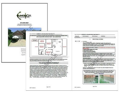 Home Inspection Report Cover