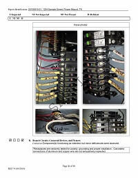 Home Inspection Electrical Report